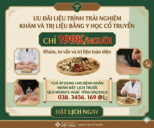 Ưu đãi khám Đông Y 2