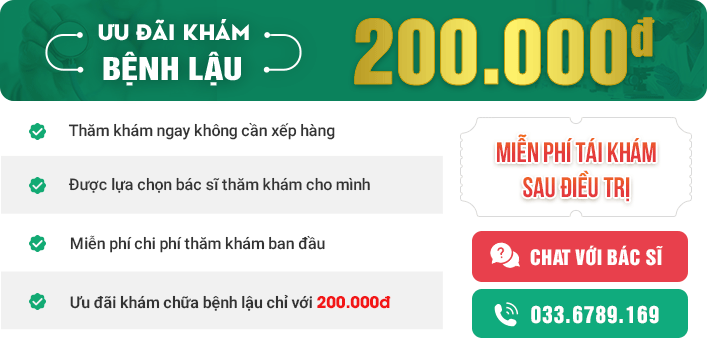 Ưu Đãi Mụn Vùng Kín 200K