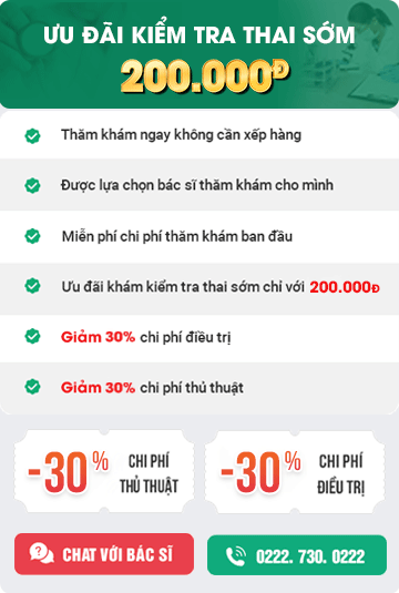 Ưu đãi kiểm tra thai sớm