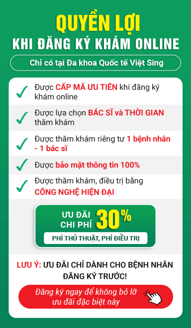 quyền lợi khi đặt lịch khám online