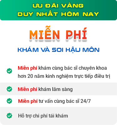 Ưu đãi bệnh trĩ