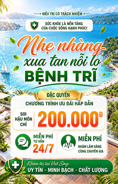 Nhẹ nhành xua tan nỗi lo bệnh trĩ