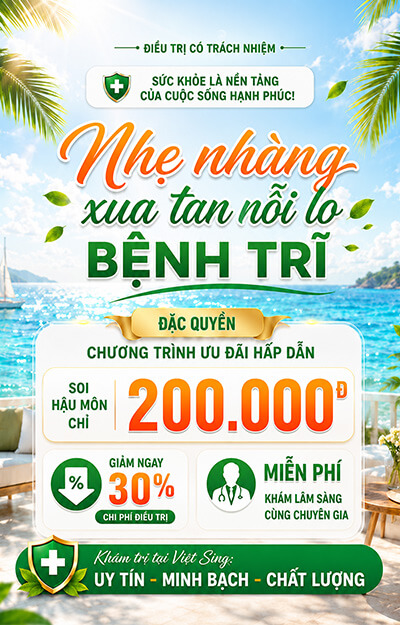 Nhẹ nhành xua tan nỗi lo bệnh trĩ