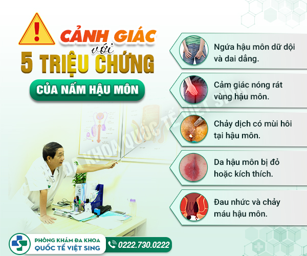 Nấm hậu môn nên làm gì: Bệnh nhân hỏi – Bác sĩ giải đáp