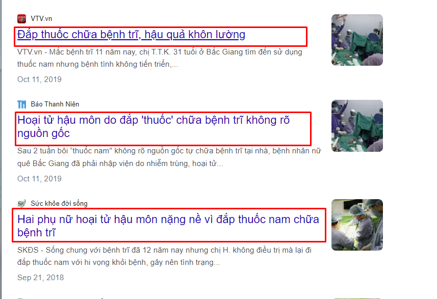 [Bắc Ninh] Tiêu chí chọn cơ sở khám chữa trĩ uy tín